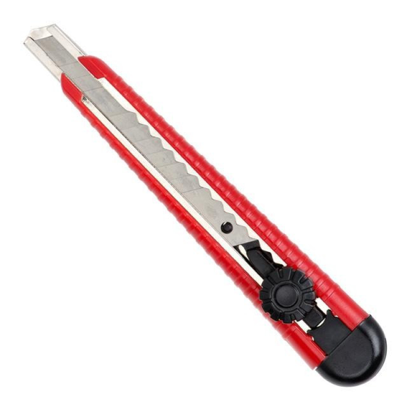 Ніж сегментний 9мм гвинтовий Intertool HT-0511