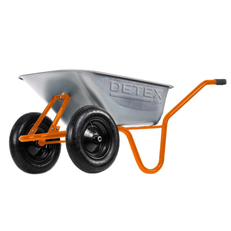 Тачка будівельна Detex D-12 100л 200кг 2 колеса