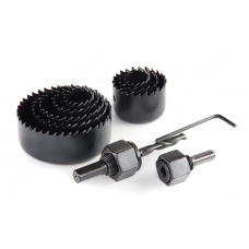 Набір кільцевих пил 8шт глибина 25мм Apro (19/22/29/32/38/44/51/64) 812030