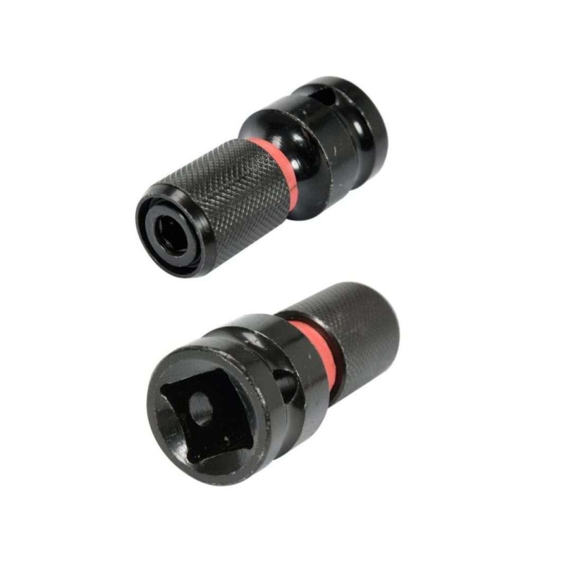 Перехідник ударний Квадрат - 1/2“ HEX - 1/4“ L=50мм YT-04691