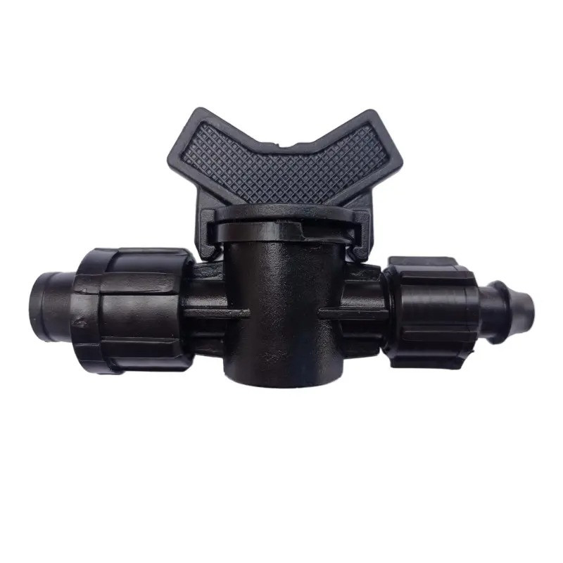 SL 004 Кран стартовий з піджимом для крапельної стрічки rudes Dn17