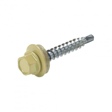 Саморіз покрівельний по дереву 4,8х35 Бежевий