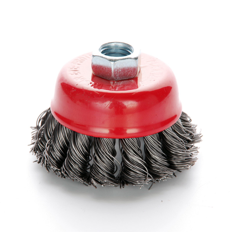 Щітка чаша Apro 125мм х М14 плетена 830438 Щітка чаша Apro 125мм х М14 плетена 830438