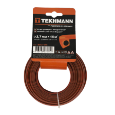 Ліска для тримера  Квадрат DUAL 2,7мм х 15м Tekhmann T.40627015