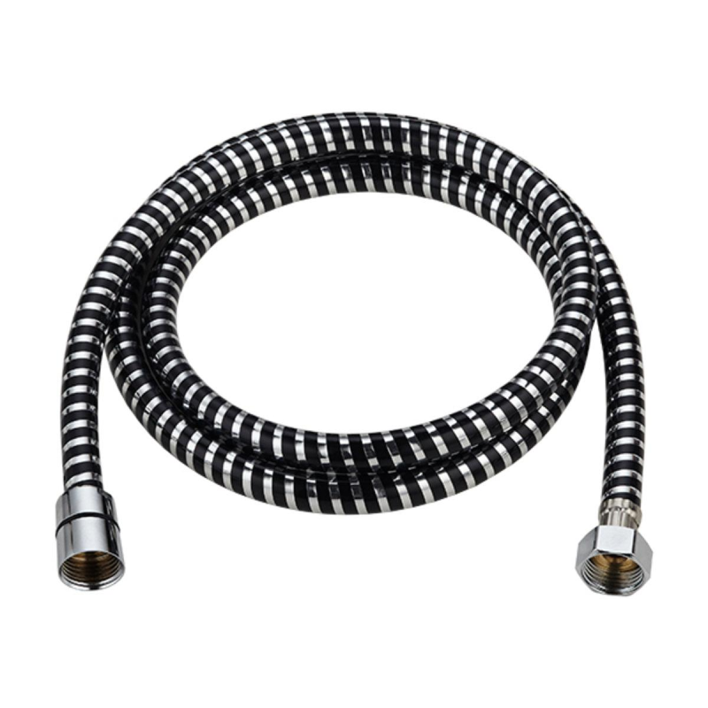Шланг душовий VENTA FH13 1/2“х1/2“ 1,5м Чорний/Хром
