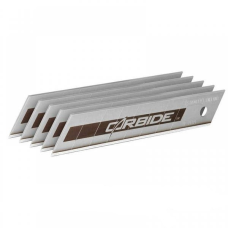 Леза сегментні 18мм 5шт Stanley карбід-вольфрам