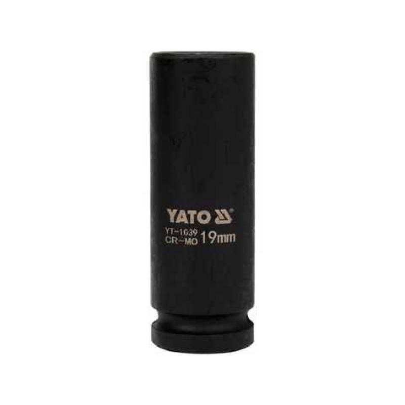 Шестигранна головка ударна 19мм 1/2“ Yato глибока YT-1039