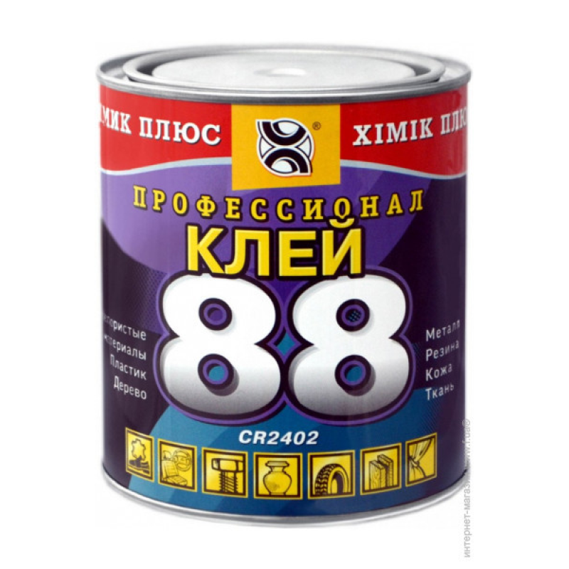 Клей 88 банка 540мл (350г) ХімікПлюс