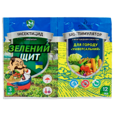 Зелений щит для города універсальний 3мл + 12мл
