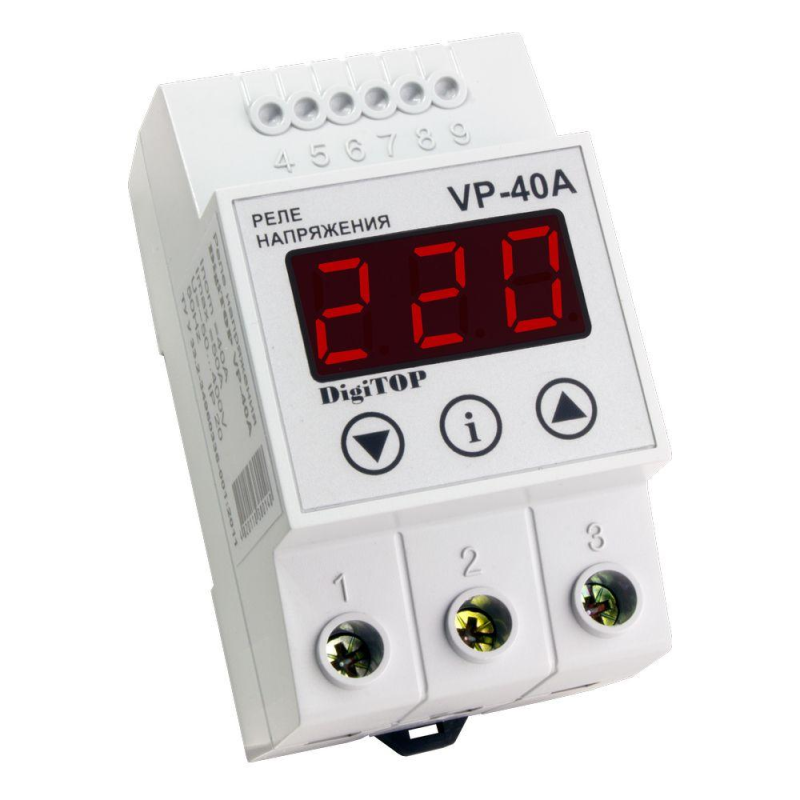 Реле напруги DigiTop Vp-40A