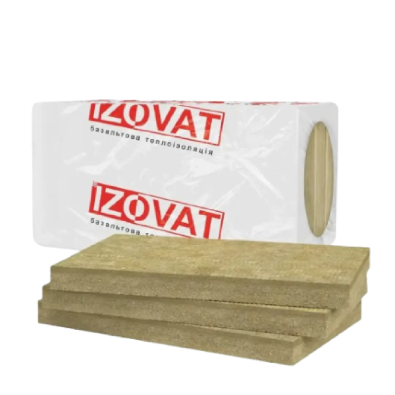 Вата базальтова Izovat 135 50х600х1000мм 2,4м2 (плита)