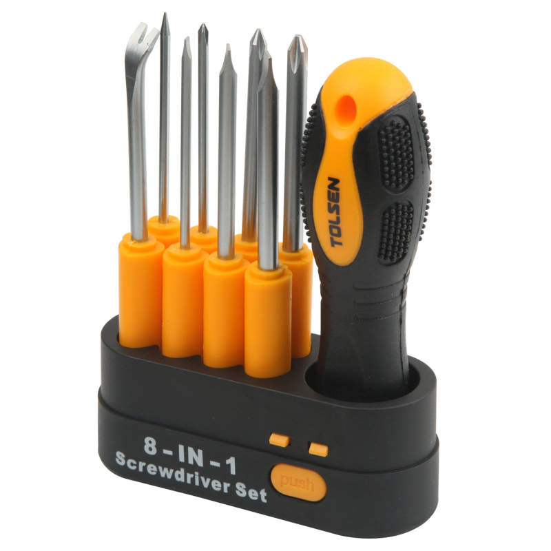 Набір викруток змінних 9 предметів Tolsen 20039