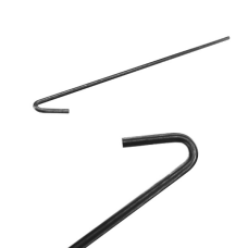 Шпилька гачок L-250мм 4мм
