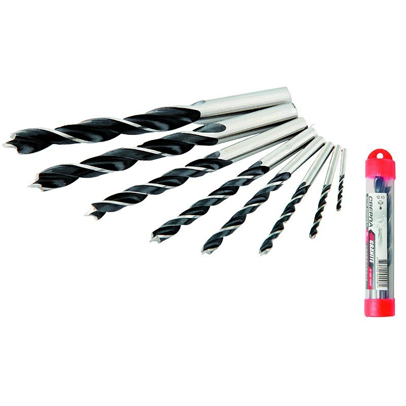 Набір сверл по дереву GRANITE 2-02-005 3-10мм