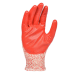 Рукавички DOLONI (4596) трикотаж. з нітрилов. покрит. облив троянди D-OIL р. 8