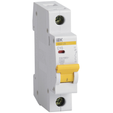 Авт.вимик. ВА47-29 1Р 10А 4,5кА х-ка С ІЕК