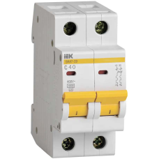 Авт.вимик. ВА47-29 2Р 40А 4,5кА х-ка С ІЕК
