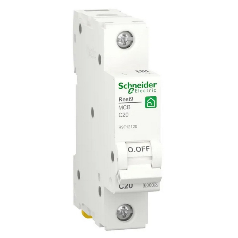 Авт.віз. Schneider RESI9 1P 20A C 6kA